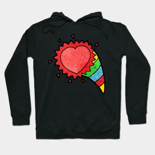 rocket heart Hoodie